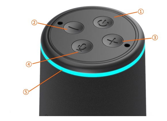Shiningintl Amazon Alexa smart speaker operation - Shiningintl