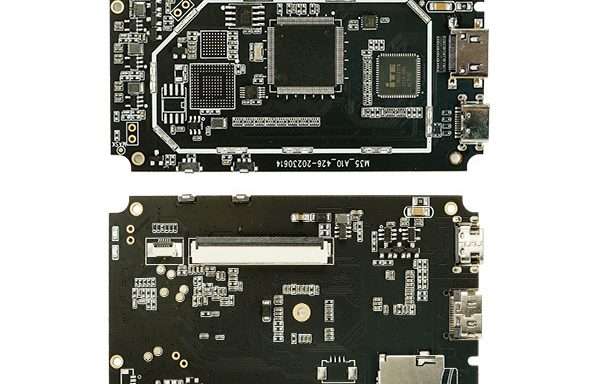 Medical video image controller board for laryngoscope